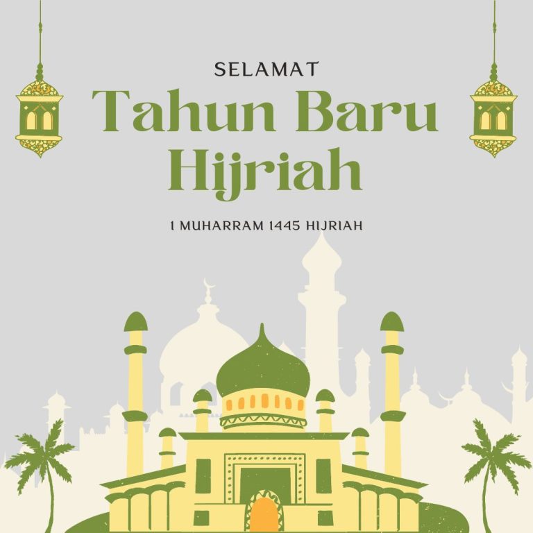 Krem-Hijau-Creative-Selamat-Tahun-Baru-Islam-Instagram-Post-1
